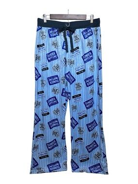 The Office "Dunder Mifflin" Gray and Blue Lounge Pants size L